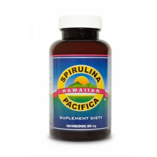Spirulina Pacifica hawajska 500 mg (120 tabletek) - suplement diety