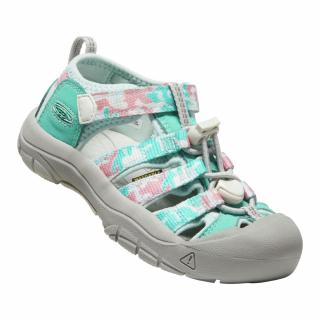 Buty sandały sportowe dziecięce Keen Newport H2 Camo Pink Icing 2023