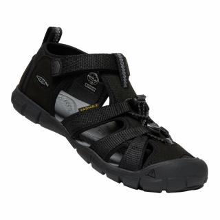 Buty sandały sportowe dziecięce Keen Seacamp II CNX Black Grey 2023
