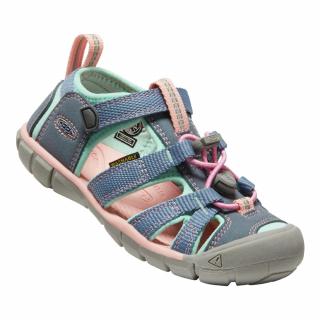 Buty sandały sportowe dziecięce Keen Seacamp II CNX Flint Stone Ocean Wave