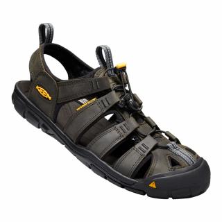 Buty sandały sportowe męskie Keen Clearwater CNX Leather Magnet Black 2024