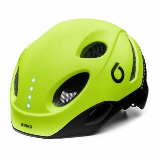 Kask Briko E-One Led Lime Fluo Black 2023