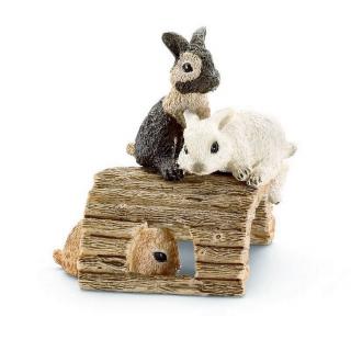 BAWIĄCE SIĘ KRÓLICZKI SCHLEICH 13748