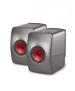 Kef LS50 Wireless Titanium Grey/Red. Skorzystaj z 30 rat 0% w salonie Ultimate Audio Konin