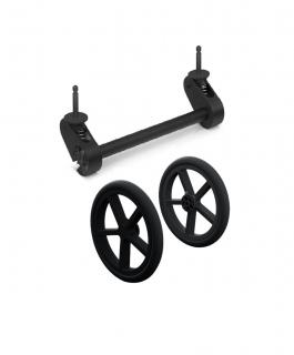 ADAPTER KÓŁ PRZEDNICH CYBEX PRIAM 1.0 FRONT WHEElS + KPL KOL TREKKING BLACK ZESTAW