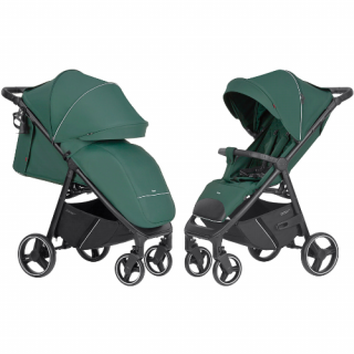 CARRELLO LEKKI WÓZEK SPACEROWY do 22 kg BRAVO 2024 CRL-8512 SPRING GREEN zielony