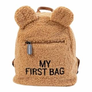 CHILDHOME PLECAK DZIECIĘCY MY FIRST BAG TEDDY BEAR KARAMEL