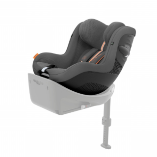 CYBEX FOTELIK SAMOCHODOWY SIRONA G I-SIZE DO 19 KG OD 3 MIESIĘCY DO 4 LAT LAVA GREY Plus