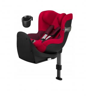 FOTELIK SAMOCHODOWY CYBEX SIRONA S I-SIZE 0-18KG 360 FERRARI RACING RED + UCHWYT NA KUBEK