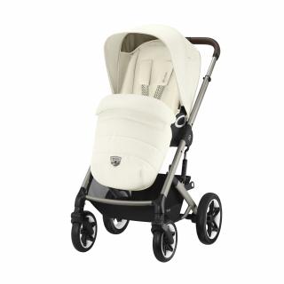 WÓZEK SPACEROWY CYBEX TALOS S LUX 2.0 plus okrycie nóżki taupe seashell beige jasny krem