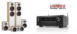 DENON AVR-X2800H+DALI OBERON 7/1/VOKAL - TEL. 324228923 / RYBNIK!