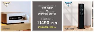 HEED ELIXIR + DYNAUDIO EMIT 30 - TEL. 324228923 / RYBNIK!