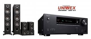 ONKYO TX-NR6100 + TAGA HARMONY TAV-607 5.0 - 324228923 / RYBNIK!