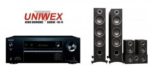 ONKYO TX-SR494DAB + TAGA HARMONY TAV-607 5.0 - TEL. 324228923 / RYBNIK!