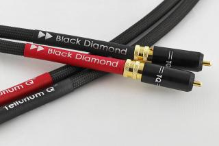 TELLURIUM BLACK DIAMOND RCA CABLE 1m - TEL. 324228923 / RYBNIK!