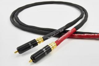 TELLURIUM Q ULTRA BLACK II RCA CABLE 1,5m - TEL. 324228923 / RYBNIK