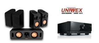 YAMAHA RX-V4A+KLIPSCH REFERENCE CINEMA SYSTEM 5.0.4 - TEL. 324228923 / RYBNIK!
