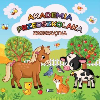 Akademia Przedszkolaka. Zwierzątka Oprawa Twarda 10 str