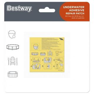 Bestway Wodoodporne Łatki Naprawcze 10 szt