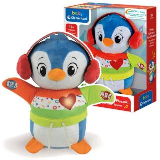 Clementoni Edukacyjny Pingwin Tańczący Pluszak 50717