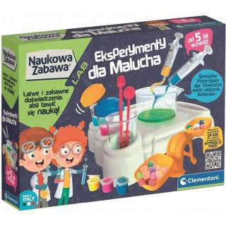 Clementoni Naukowa Zabawa Eksperymenty Dla Malucha Próbówki