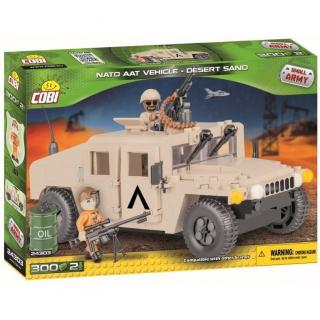 Cobi Small Army Pojazd Nato Vehicle Desert Sand