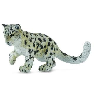 Collecta Figurka Leopard Śnieżny Młody Bawiący Się