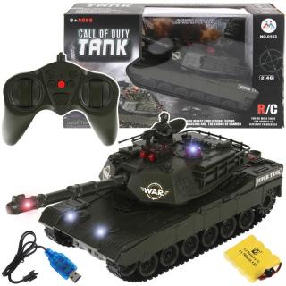 Czołg Zdalnie Sterowany Tank Pilot Światło Dźwięk