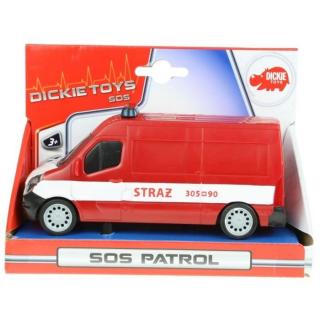 Dickie SOS Patrol Wóz Strażacki Ratunkowy 15 cm