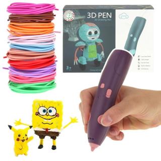 Długopis Drukarka 3D Pen Zestaw + Wkłady 45 Metrów