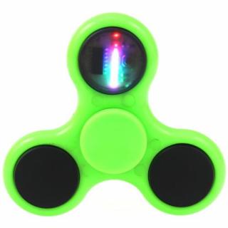 Fidget Spinner LED Hand Spiner Świecący zielony