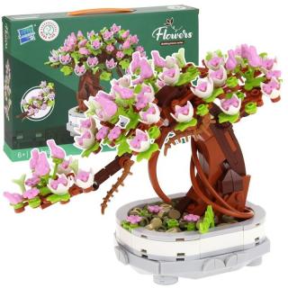 Klocki Konstrukcyjne Drzewo Drzewko Bonsai 462 el