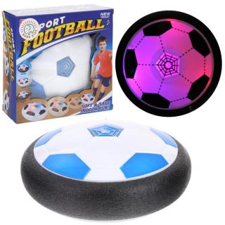 Latająca Piłka Hoverball Krążek Dysk na Poduszce Gra w Piłkę - niebieska