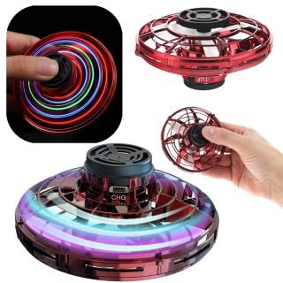 Latający Spinner Świecący Bumerang Mini Dron UFO LED dla Dzieci