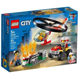 Lego City Helikopter Strażacki Leci na Ratunek
