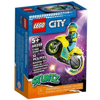 Lego City Stuntz Cybermotocykl Kaskaderski 60358