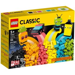 Lego Classic Zabawa Neonowymi Kolorami 11027