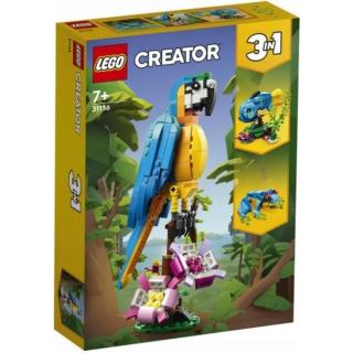 Lego Creator 3w1 Egzotyczna Papuga 31136