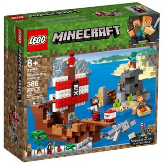 Lego Minecraft Przygoda na Statku Pirackim 21152