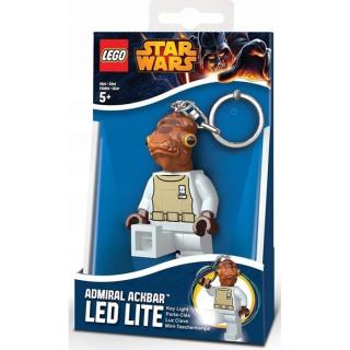Lego Star Wars Brelok Latarka LED Admiral Ackbar