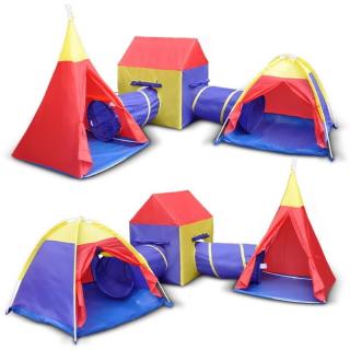 Namiot Dziecięcy Tunel Wigwam Domek 5w1 8906