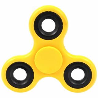 Oryginalny Fidget Spinner Hand Spiner - żółty