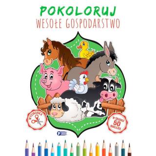 Pokoloruj. Wesołe Gospodarstwo - Kolorowanka