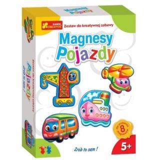 Ranok Creative Zestaw Kreatywny Magnesy Pojazdy