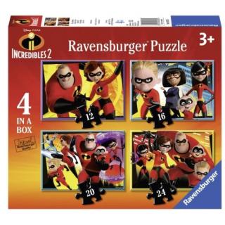 Ravensburger Puzzle 4w1 Iniemamocni 2 069705