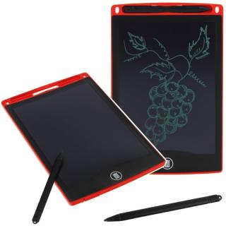 Tablet Graficzny Znikopis do Rysowania Pisania Dla Dzieci 8.5" + Rysik - czerwony