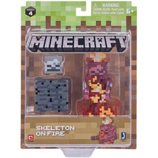 Tm Toys Minecraft Figurka Skeleton w Ogniu 19974