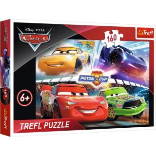 Trefl Puzzle 160 el. Cars Zwycięski Wyścig 15356