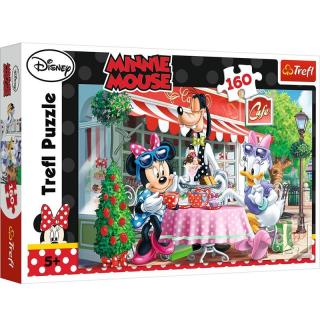 Trefl Puzzle 160 el. Minnie w Kawiarni 15298