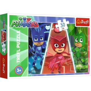 Trefl Puzzle 30 el. PJ Masks Dzielna Drużyna 18229